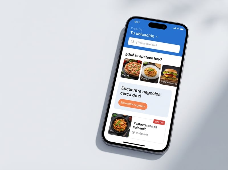 PyDel Go: pide comida y productos a domicilio