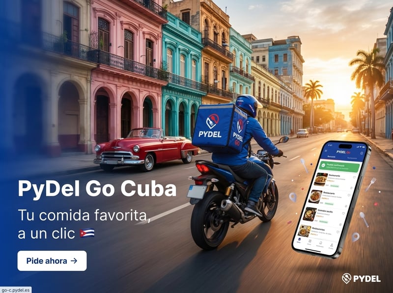 PyDel Go Cuba - App de delivery